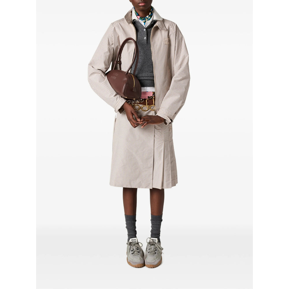 Miu Miu bag in brown calfskin — alternate angle | La Parisienne Qatar