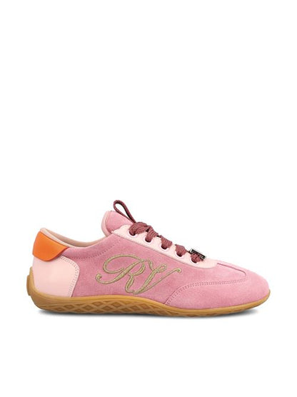 Roger Vivier Viv' Low sneakers, embellished — front view | La Parisienne Qatar