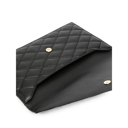 Saint Laurent bag in black lambskin — rear view | La Parisienne Qatar