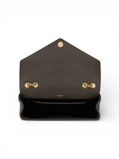 Saint Laurent Loulou Large shoulder bag in quilted lambskin — alternate angle | La Parisienne Qatar