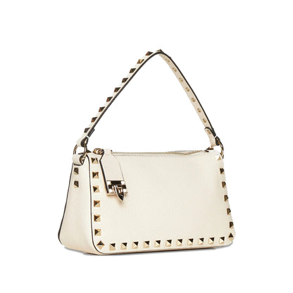 Valentino Garavani bag in neutral calf leather — side profile | La Parisienne Qatar