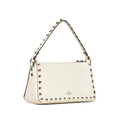 Valentino Garavani bag in neutral calf leather — detail view | La Parisienne Qatar